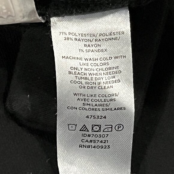 Loft, Julie. Black slacks. - Picture 4 of 5